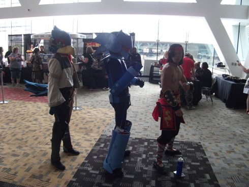 otakon2014-falcometalsonicliukang