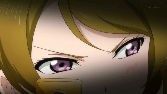 hanayo-glare
