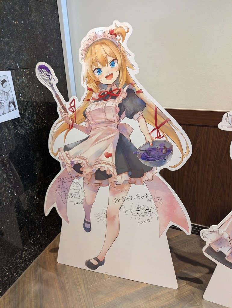 Haachama standee.